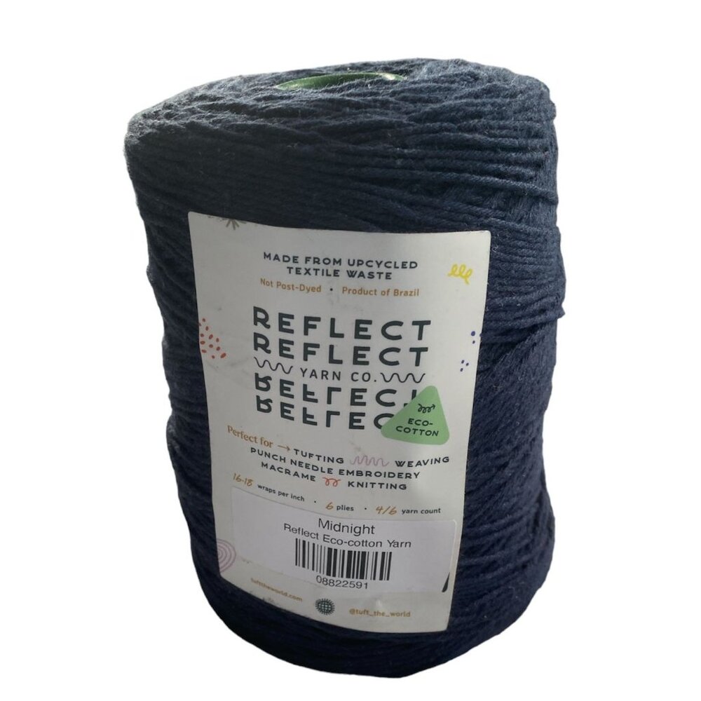 Wool Rug Yarn For Tufting (Midnight Blue)